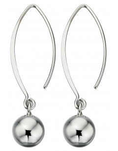 Boucle d'oreille boules en argent 925/1000