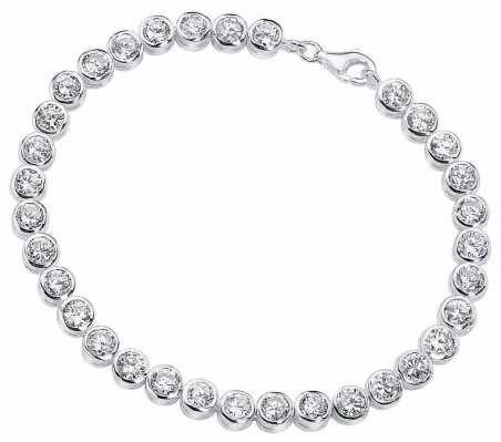 Bracelet chic zirconium en argent 925