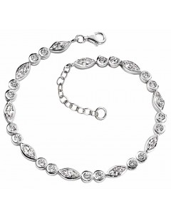 Bracelet zirconia en argent 925/1000