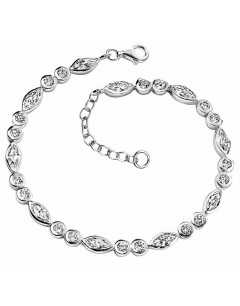 Bracelet zirconia en argent 925/1000
