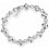 Bracelet chic et tendance zirconium en argent 925