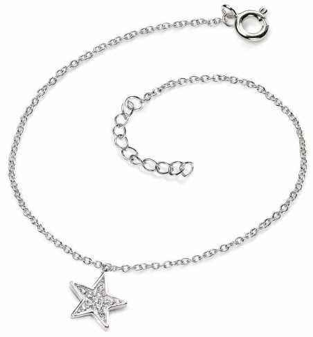 Bracelet étoile chic en argent 925