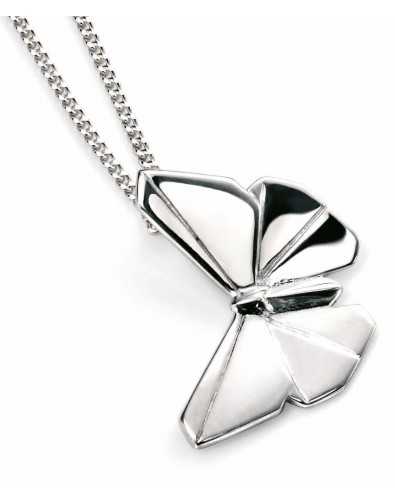 Collier papillons en argent 925