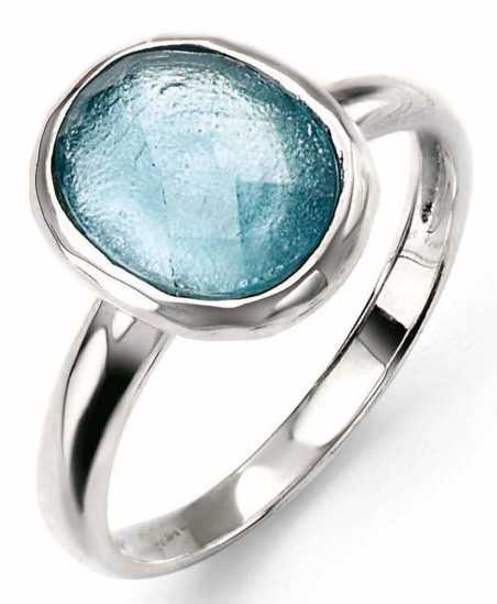 Bague classe verre en argent 925