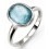 Bague classe verre en argent 925