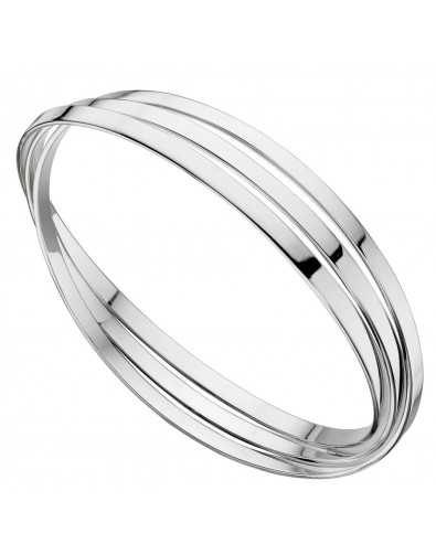 Bracelet anneaux en argent 925