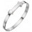 Bracelet coeur en argent 925