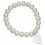 Mon-bijou - D4683 - Bracelet stretch heart and perle en argent 925/1000