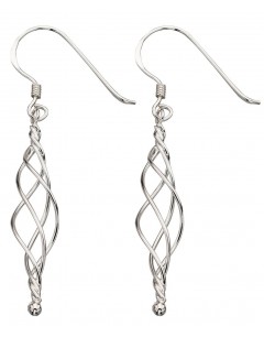  Mon-bijou - D5029 - Boucle d'oreille chic en argent 925/1000