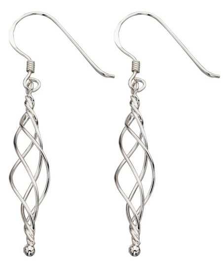  Mon-bijou - D5029 - Boucle d'oreille chic en argent 925/1000