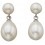 Mon-bijou - D5040 - Boucle d'oreille perle en argent 925/1000