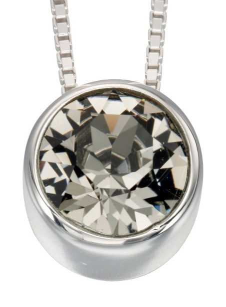 Mon-bijou - D4175b - Collier chic zirconia en argent 925/1000