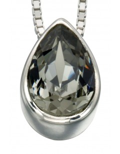 Mon-bijou - D4178b - Collier chic zirconia en argent 925/1000