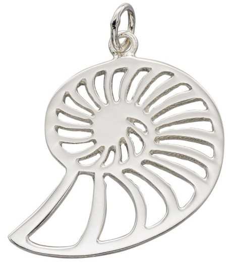 Mon-bijou - D4261 - Collier chic coquillage en argent 925/1000