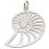 Collier chic coquillage en argent 925