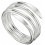 Bague chic en argent 925