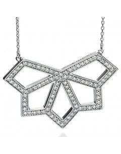 Mon-bijou - D3900c - Collier chic zirconium en argent 925/1000