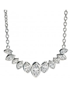 Mon-bijou - D3906 - Collier chic zirconium en argent 925/1000