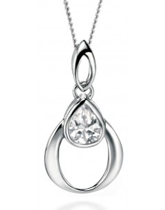 Mon-bijou - D3461 - Collier zirconium en argent 925/1000