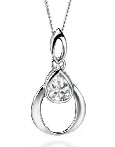 Collier zirconium en argent 925