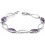 Mon-bijou - D3495 - Bracelets chic zirconium en argent 925/1000