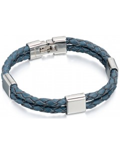 Mon-bijou - D4213 - Bracelets chic cuire en acier inoxydable