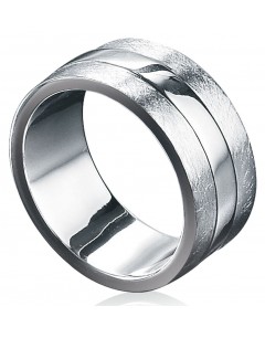 Mon-bijou - D2621c - Bague classe poli en argent 925/1000