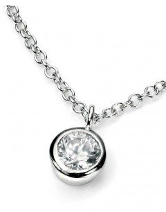 Mon-bijou - D3397 - Collier tendance zirconium en argent 925/1000