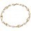 Bracelet tendance perle en or 375