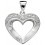 Collier coeur en argent 925