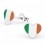 Mon-bijou - H23048 - Boucle d'oreille cœur d’Irlande en argent 925/1000