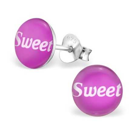 Boucle d'oreille sweet en argent 925