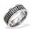 Bague classe en acier inoxydable