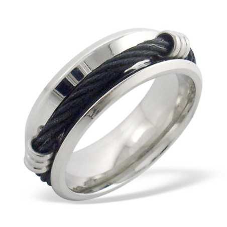 Bague en acier inoxydable