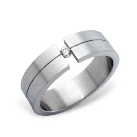 Bague en acier inoxydable