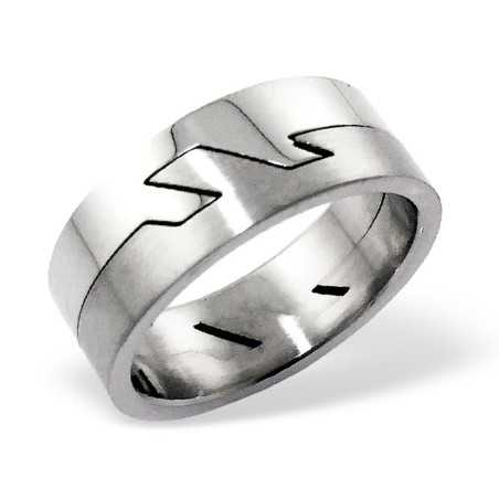 Bague en acier inoxydable