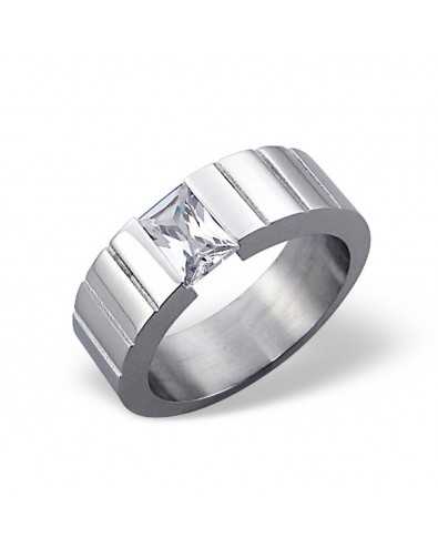 Bague en acier inoxydable