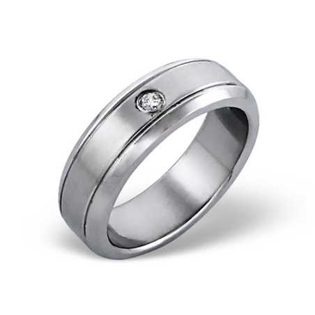 Bague en acier inoxydable