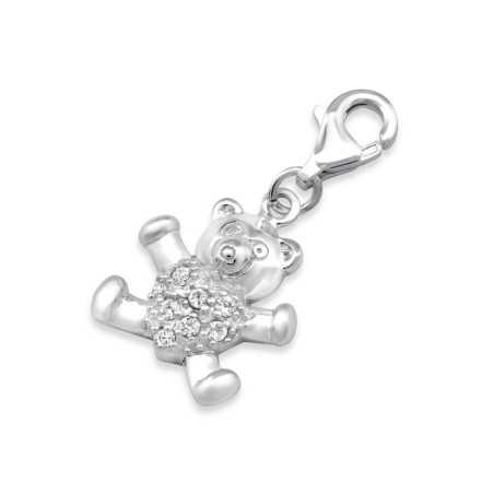 Mon-bijou - H398 - Charms ours en argent 925/1000