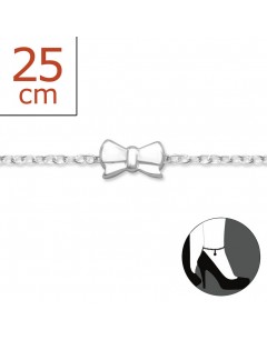 Mon-bijou - H6355z - Chaîne cheville en argent 925/1000