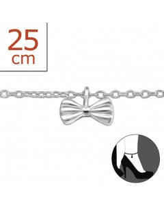 Mon-bijou - H5765z - Chaîne cheville en argent 925/1000