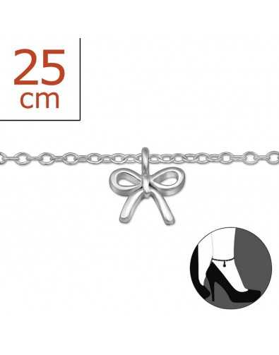 Chaîne cheville en argent 925