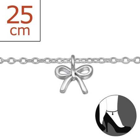 Chaîne cheville en argent 925