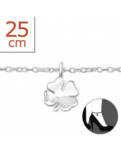 Mon-bijou - H6559z - Chaîne cheville en argent 925/1000