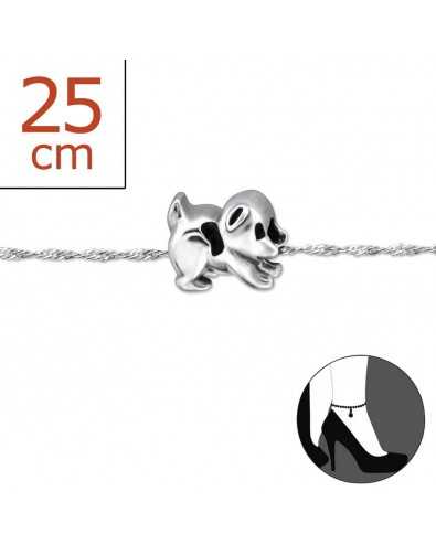 Chaîne cheville en argent 925