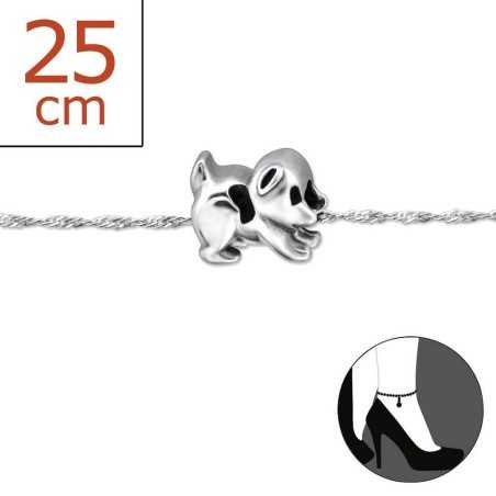 Chaîne cheville en argent 925