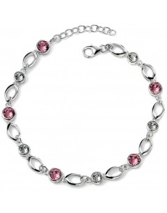 Mon-bijou - D4454 - Bracelet en cristal de Swarovski en argent 925/1000