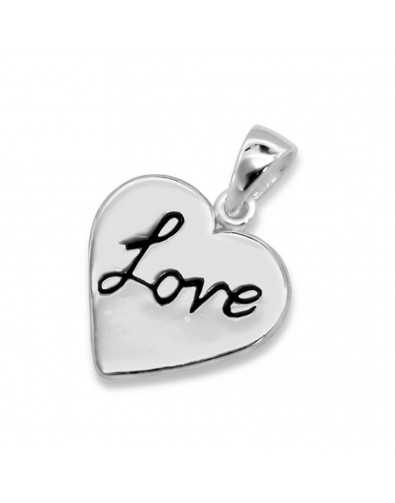 Collier love en argent 925