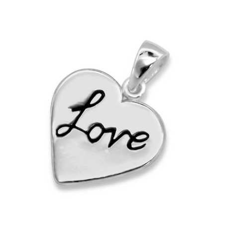 Collier love en argent 925