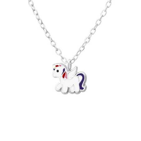 Collier Licorne en argent 925